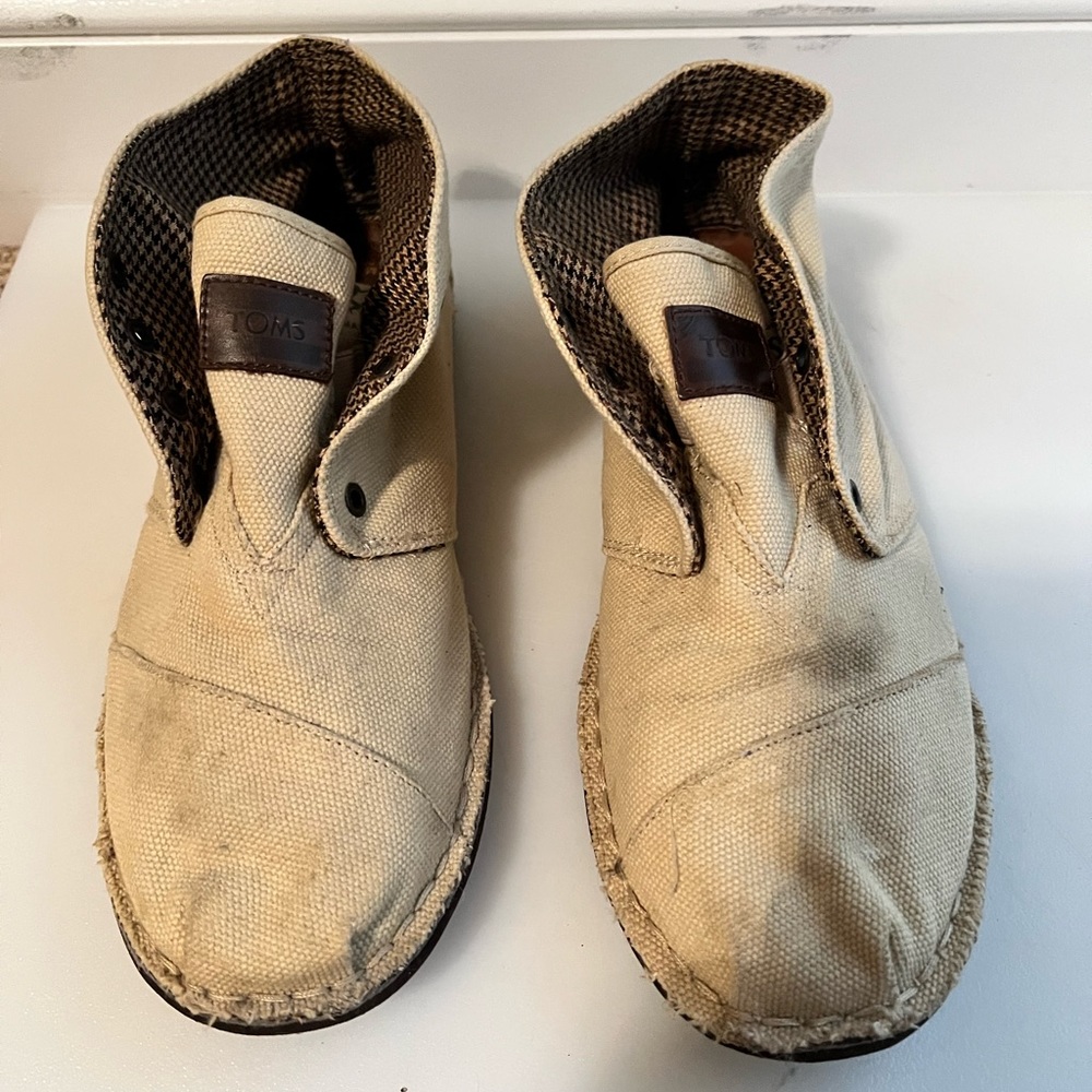 Toms 220911 Canvas Lace Up Casual Shoes